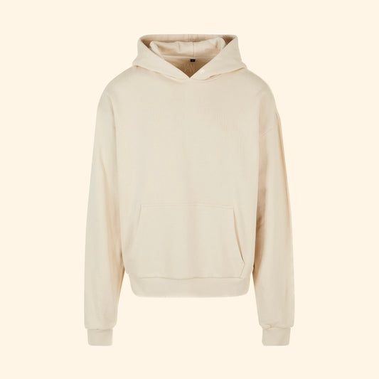 Ultra Heavy Box Fit Hoodie | DREAM | Light Beige