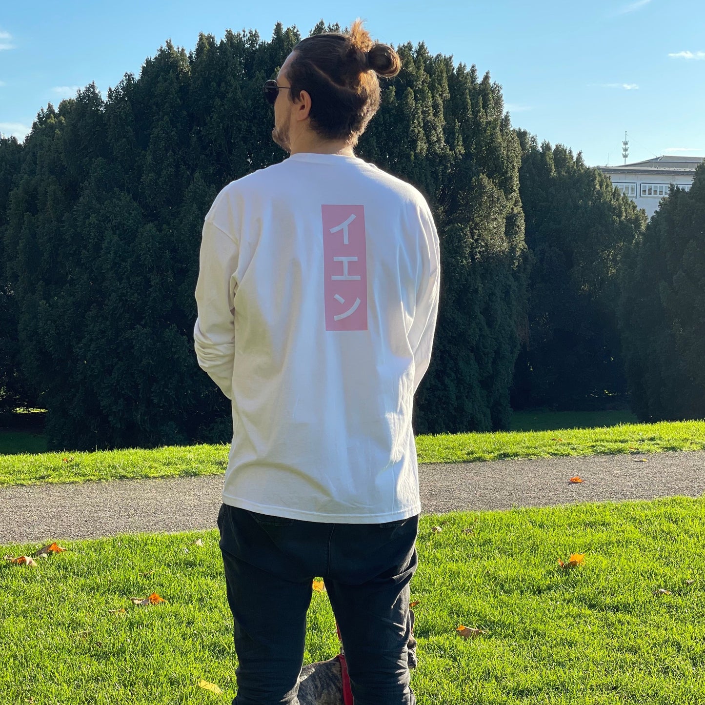 Longsleeve weiß | Japan Edition | Logo pastell pink