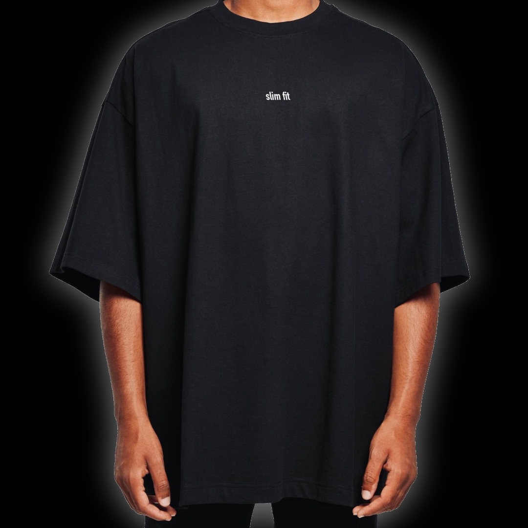 The HUGE T-Shirt | Black | „Slim Fit“